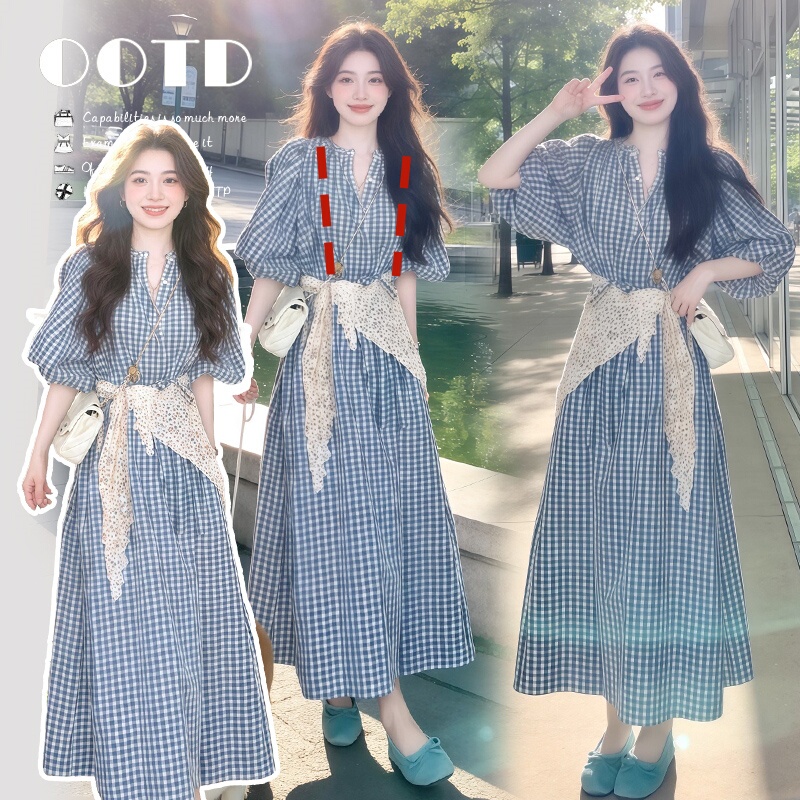 Breastfeeding Mom's Summer Dress, Sweet and Slimming, Fashionable for Postpartum Outings, High-End Nursing Dress for Women Breastfeeding Mom's Summer Dress, Sweet and Slimming, Fashionable for Postpartum Outings, High-End Nursing Dress for Women