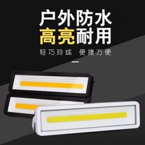 Spotlight Outdoor led floodlight waterproof outdoor sign door head worksite working lighting ultra-bright strip linear light