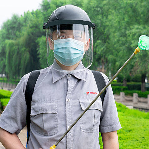 Spraying hat, pesticide protective mask, full face anti-odor, autumn anti-splash oil mask, transparent and adjustable