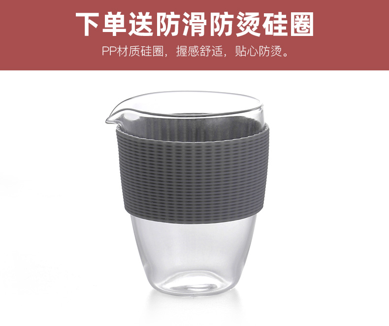 Yu is a portable travel kung fu tea set ceramic glass cup to crack a pot of four cups of is suing the car make tea