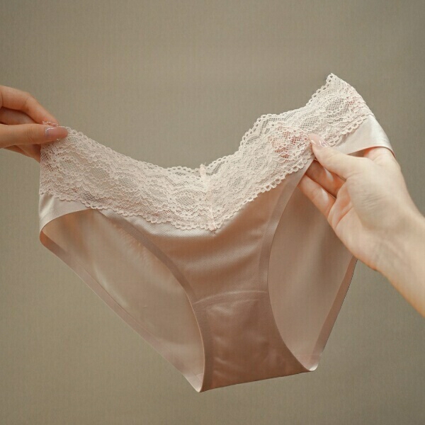 Ck Ingyo Satin Lace Panties for Women, Seamless One-Piece Sexy Simple Solid Color Comfortable Triangle Briefs Ck Ingyo Satin Lace Panties for Women, Seamless One-Piece Sexy Simple Solid Color Comfortable Triangle Briefs