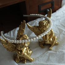 Natural Freshwater Pearl Hair Stirrup Sauxing and 7-8mm Large True Everest Korean-style Jains Anti Slip Hair Accessories Headwear