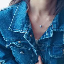 bluerose silver gray blue road pass 18K Platinum akoya sea water pearl Japan true multitwist single pearl necklace