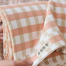 Upscale old coarse cloth bed linen pillowcase Three sets of all-cotton single piece 100 All cotton thickened spring summer one meter 2