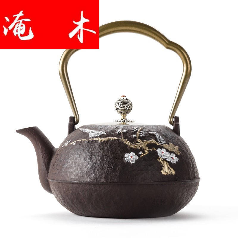 Flooded wooden household kettle girder pot of tea boiling tea ware ceramic teapot high - capacity electrical TaoLu ceramic POTS