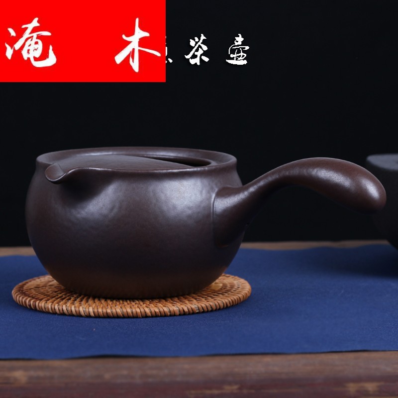 Submerged wood side put the jug electric heating curing pot boiling kettle black tea tea exchanger with the ceramics household electric TaoLu burn pot mercifully