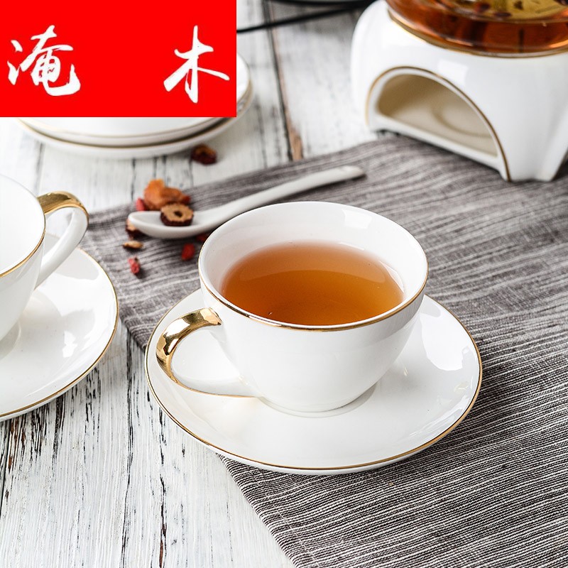 Logged European ceramic tea cup household tea tea cup afternoon tea fruit and tea cup