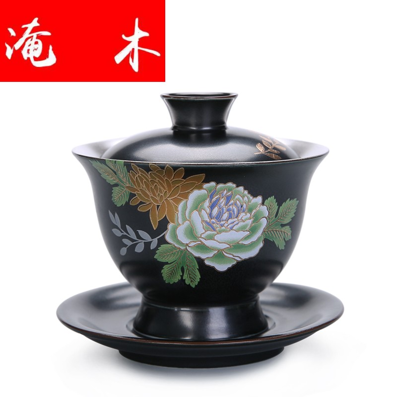 Flooded jingdezhen wood shot hand paint set mine loader 999 sterling silver tureen kung fu tea set large blue and white porcelain ceramics
