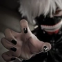 Tokyo Ghoul Kim Jongyan làm đen móng tay đạo cụ cosplay Tokyo 喰 24 miếng thành keo dán móng - Cosplay cosplay halloween