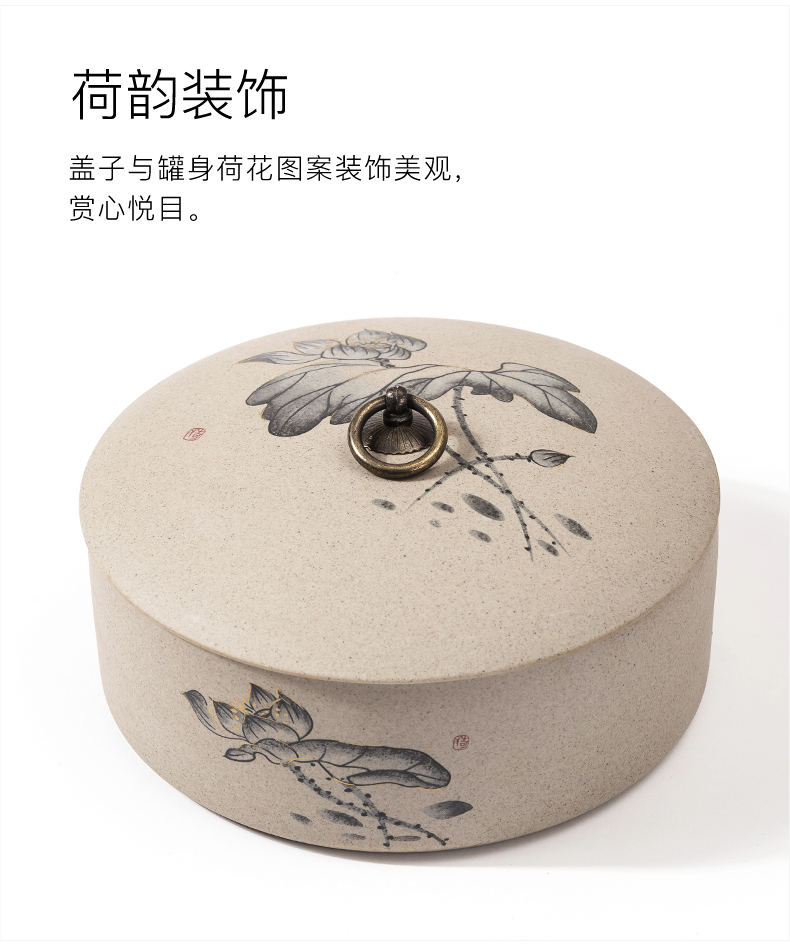 NiuRen coarse some ceramic porcelain with cover large bowl with writing brush washer pu 'er tea pot of tea cake warehouse kung fu tea tea accessories