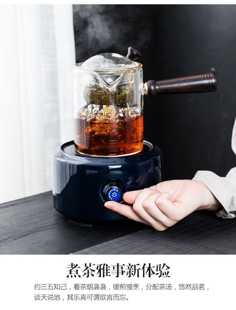 NiuRen side of the glass pot of electric TaoLu household heat resistant high - temperature cooking and cooking pot boil tea kettle