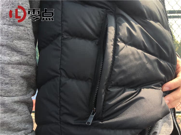 Li Ning nam 2018 mùa đông mới bóng rổ Wade 90% ngỗng xuống cổ áo ấm xuống áo thể thao AMRN033 áo phông thể thao nam
