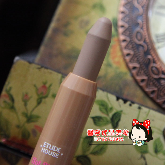 Hàn Quốc Etude House Double Hairline Penline 2.7g Sửa chữa Hair Hair Shadow Sponge Head Shadow phấn highlight