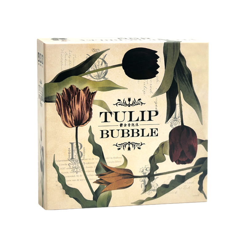 A Board Game Tulip Bubble Chinese Auction Party Game