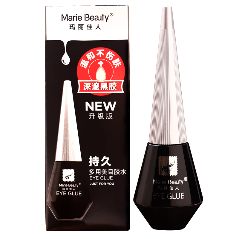 Mary Canon glue Marie Canon Eyelash Glue Black Fake Eyelash Glue Eyeliner Gel eye line liquid black glue