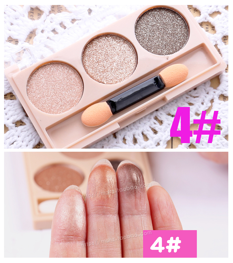 Pearlescent Diamond Shiny Eyeshadow Palette Earth Color Korea Makeup Kết hợp Không thấm nước Trang điểm mắt Rượu vang đỏ Shining Crystal bảng mắt merzy