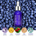Mỹ phẩm chăm sóc da mặt Boquanya Blueberry Shrink Pore Essence serum klairs midnight Huyết thanh mặt