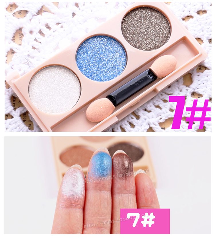 Pearlescent Diamond Shiny Eyeshadow Palette Earth Color Korea Makeup Kết hợp Không thấm nước Trang điểm mắt Rượu vang đỏ Shining Crystal bảng mắt merzy