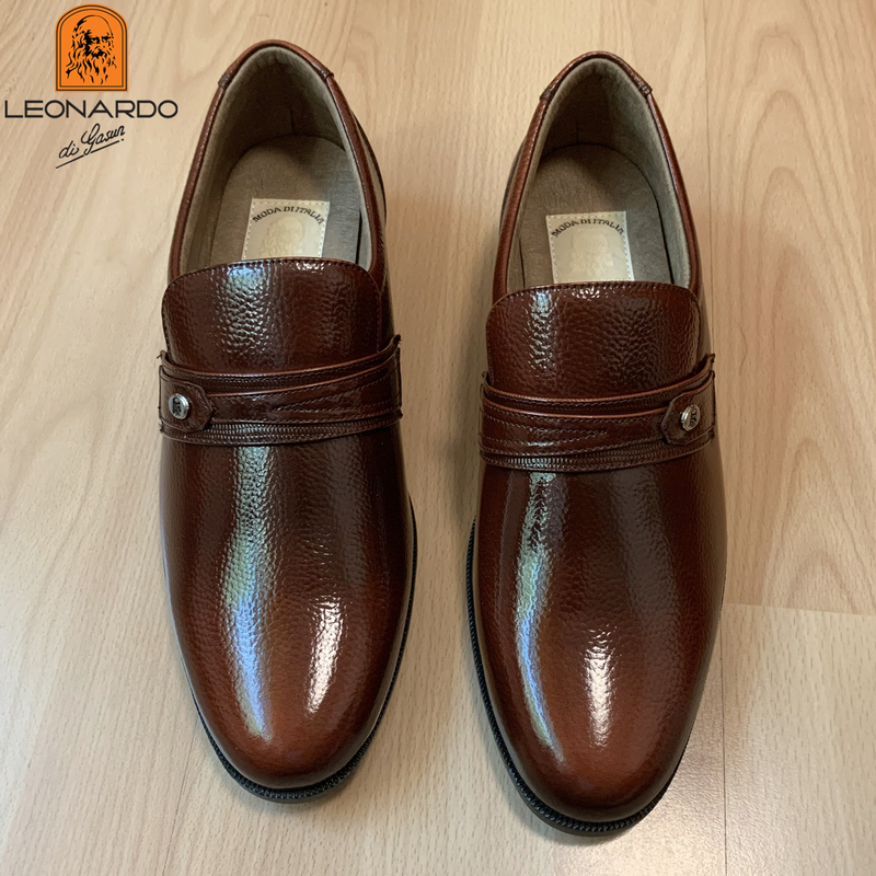 Leonardo Japanese Imported Men's Shoes 5E High-End Leather Shoes, Genuine Products from the Store Counter, Da Vinci Portrait