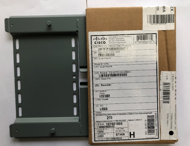 Cisco CS-KITPLUS-WMK CISCO CS-KITPLUS-K9 film conference wall-mounted stent tray