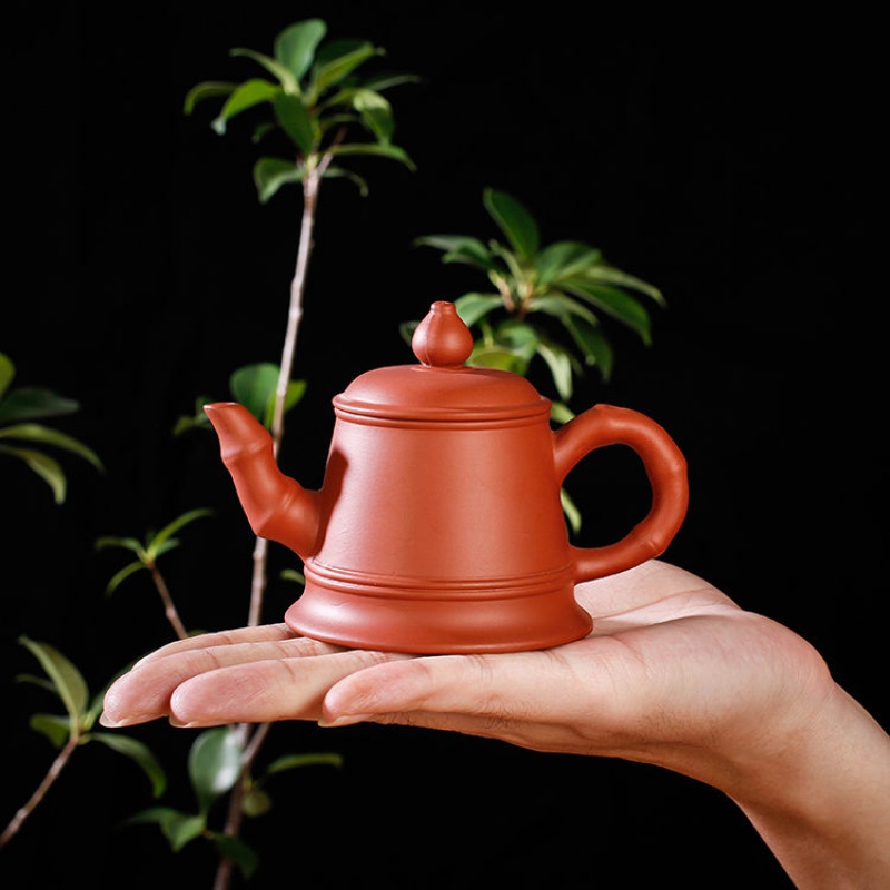 Yixing filtering small manual it zhu xi shi mud pot teapot ceramic flower pot pot pot on sale