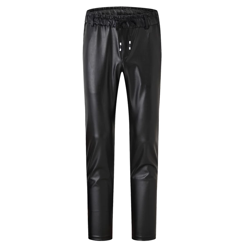 Летние-осенние тонкие эластичные водонепроницаемые брюки, slim fit, корейский стиль, обтягивающие