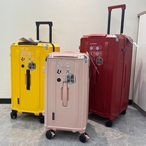 Exit Japan Mega-Capacity Suitcase Suitcase Pull Bar Case Student Leather Case Password Box Universal Wheel men and women