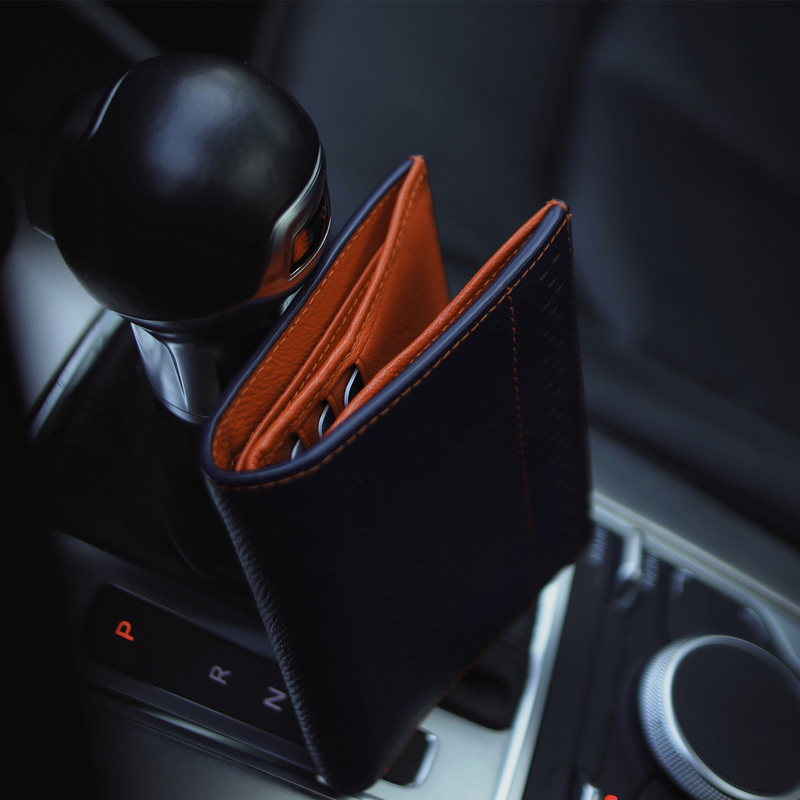 Hibbers Limited Edition Epsom Leather with Chevre Goat Leather Wallet Limited Edition Version