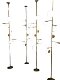 Designer Model House Villa Glass Decoration Light Luxury Living Room Study Cloakroom Lamp Simple Modern Floor Lamp