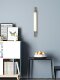 Nordic Simple Modern Stainless Steel Line Wall Lamp Living Room Bedroom Hall Corridor Aisle Background Wall Linear Lighting Fixtures