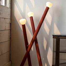Italian Minimalist Living Room Creative Modern Designer Villa Study Bedroom Lamp Mid-Century Three-Arm Sofa Floor Lamp