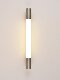 Nordic Simple Modern Stainless Steel Line Wall Lamp Living Room Bedroom Hall Corridor Aisle Background Wall Linear Lighting Fixtures