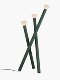 Italian Minimalist Living Room Creative Modern Designer Villa Study Bedroom Lamp Mid-Century Three-Arm Sofa Floor Lamp
