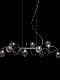 Italian Modern Minimalist Style Molecular Bedroom Creative and Unique Dining Room Atmospheric Living Room Long Dining Table Magic Bean Chandelier