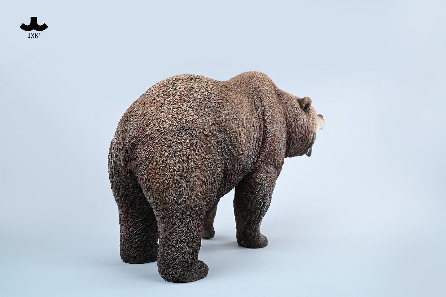 JXK 1/6 Brown Bear Model Realistic Fierce Animal Soldier Scene GK