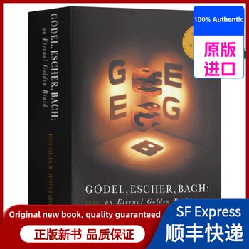 [in Stock, Original Edition] English Original Edition Godel, Escher, Bach: an Eternal Golden Braid English Version Imported English Original Book