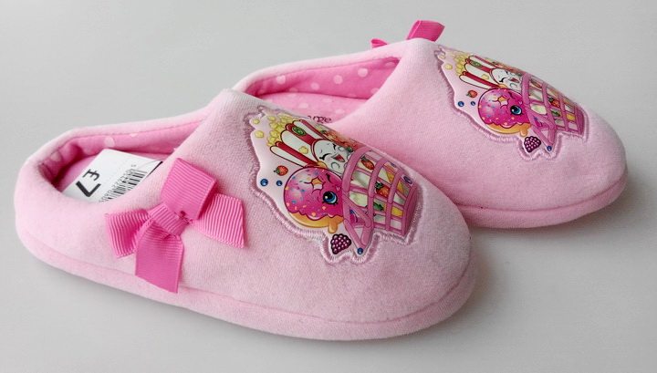 Pantoufles enfants en suède CUTEPIG pour printemps - Ref 1013952 Image 6