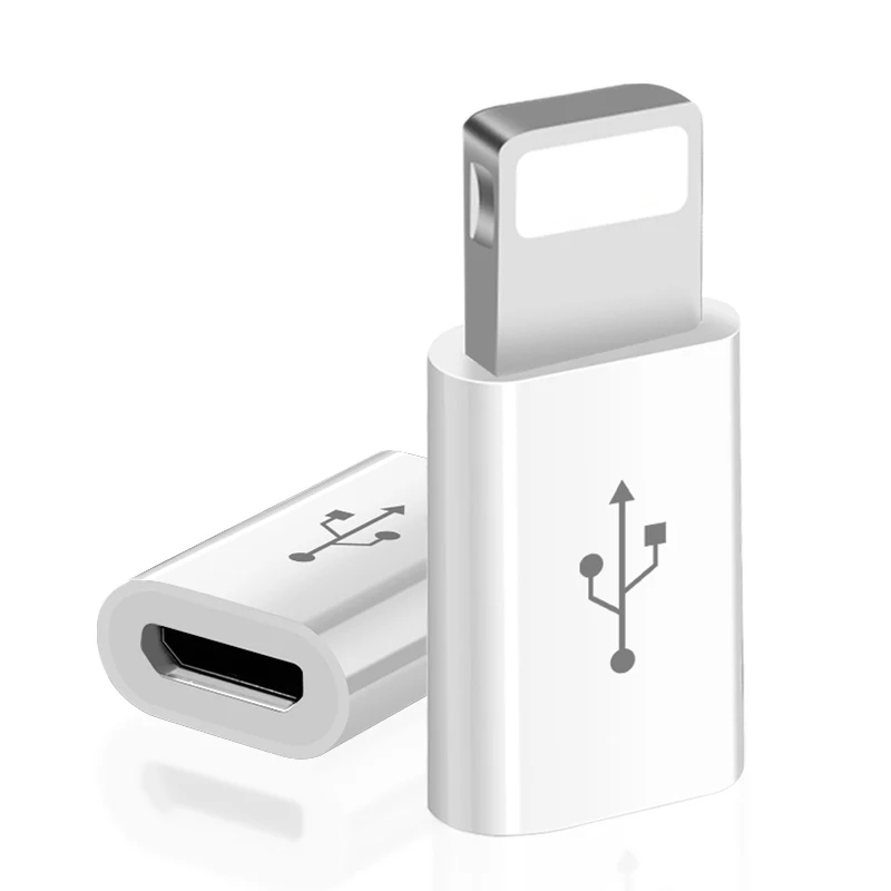 适用iPhone6s安卓转苹果x转接头手机数据线充电器8plus转换头ipad