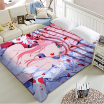 Customized national team sheets 02 fitted sheets DARLING in the FRANXX berry quilt double student dormitory mattress