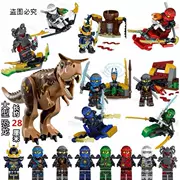 2018 mới Lego ph ma ninja vàng người đàn ông búp bê lắp ráp Lloyd con rắn đồ chơi khối đồ chơi cậu bé