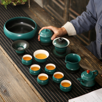 Household Kung Fu tea set Modern simple ceramic teapot Teacup Tea washing tea pot Office set