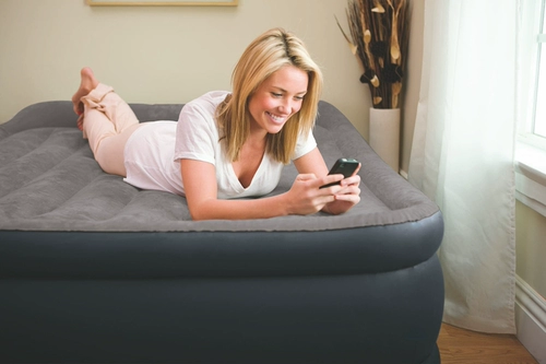 Intex, оригинальный роскошный двухэтажный матрас, кушон