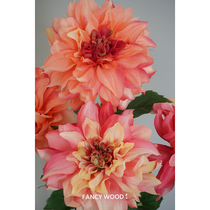 Simulation dahlia High-grade simulation flower Floral focus flower material Royal dahlia