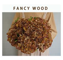 fancywood Ximu retro hydrangea Sunset afterglow Hydrangea home floral art Retro American