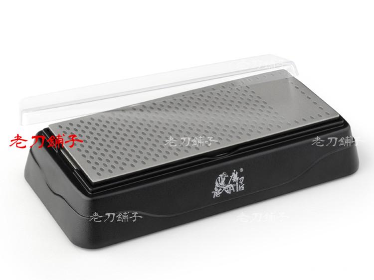 Original dress GRINDER sharpeners 360 mesh 600 mesh gold steel stone double face grinding knife stone sharpening plate T0831D