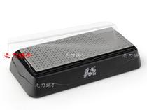 Original dress GRINDER sharpeners 360 mesh 600 mesh gold steel stone double face grinding knife stone sharpening plate T0831D