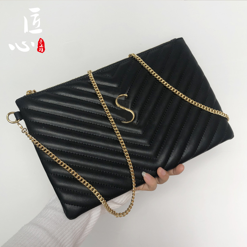 Suitable for Saint Laurent Ysl Women's Clutch Bag, Long Convertible Backpack, Chain Bag, Crossbody Bag, Modified Bag Strap Accessories