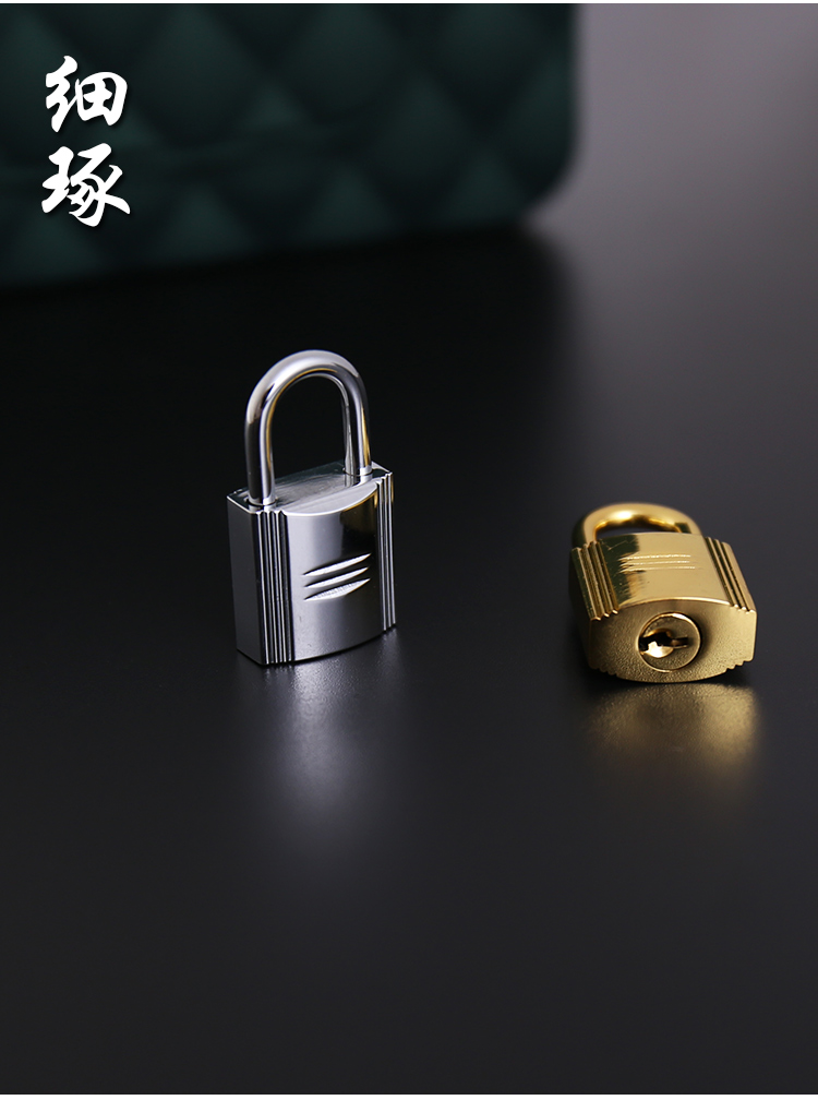 Khóa phần cứng hành lý chất lượng cao Khóa hành lý khóa tất cả các khóa phần cứng bằng đồng Túi bạch kim Khóa Kelly - Phụ kiện hành lý quai vali