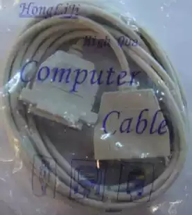 Random new printer ZEBRA ZEBRA barcode printer cable parallel port printing line LPT data cable