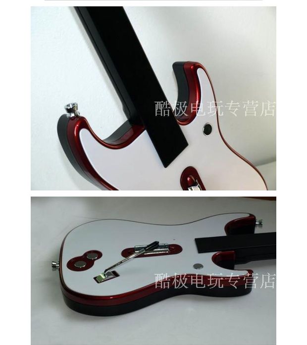 Nút cảm ứng ban đầu USB không dây guitar máy tính trò chơi guitar PC / PS2 / PS3 / WII anh hùng guitar - WII / WIIU kết hợp máy wii